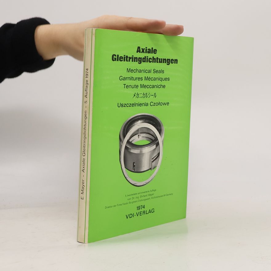 Ehrhard Mayer Axiale Gleitringdichtungen