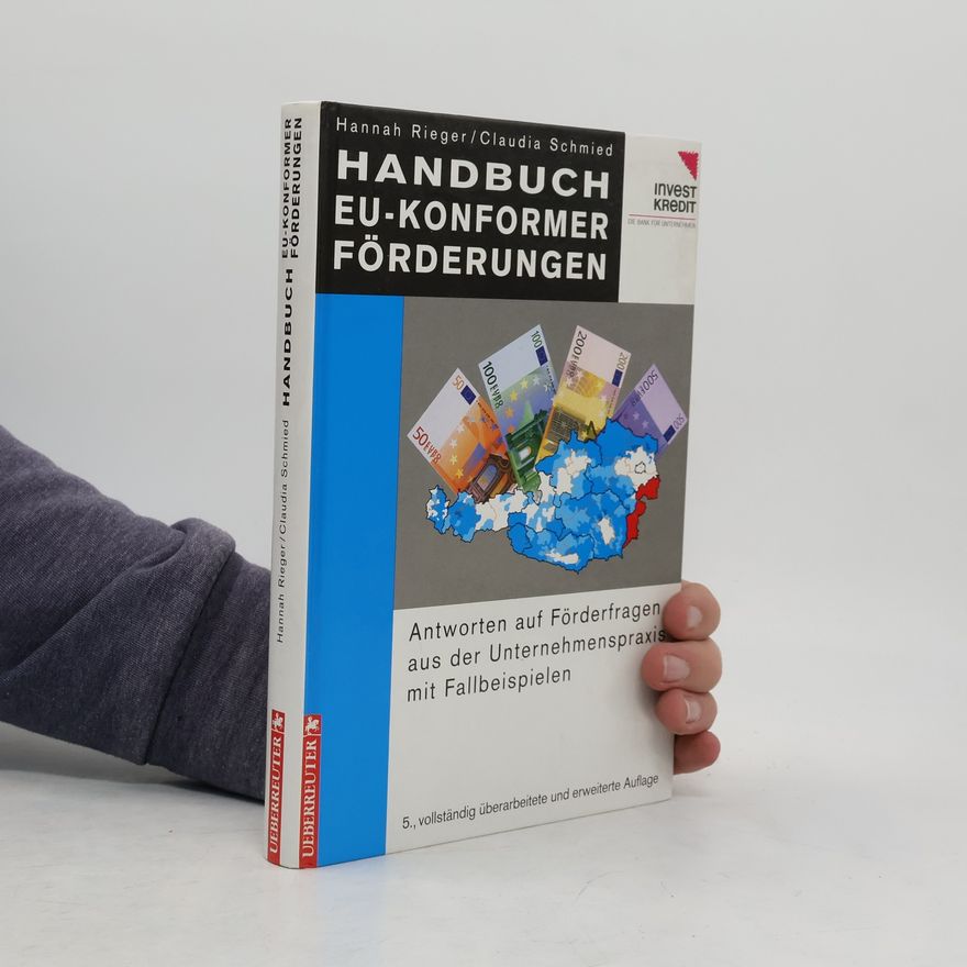 Claudia Schmieder Handbuch EU-konformer Förderungen