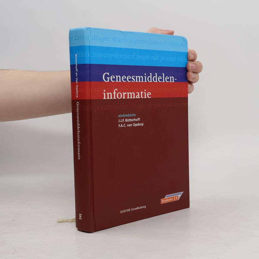 Marcel Louis Bouvy Geneesmiddeleninformatie