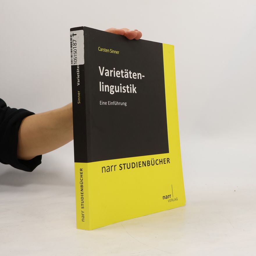 Carsten Sinner Varietätenlinguistik