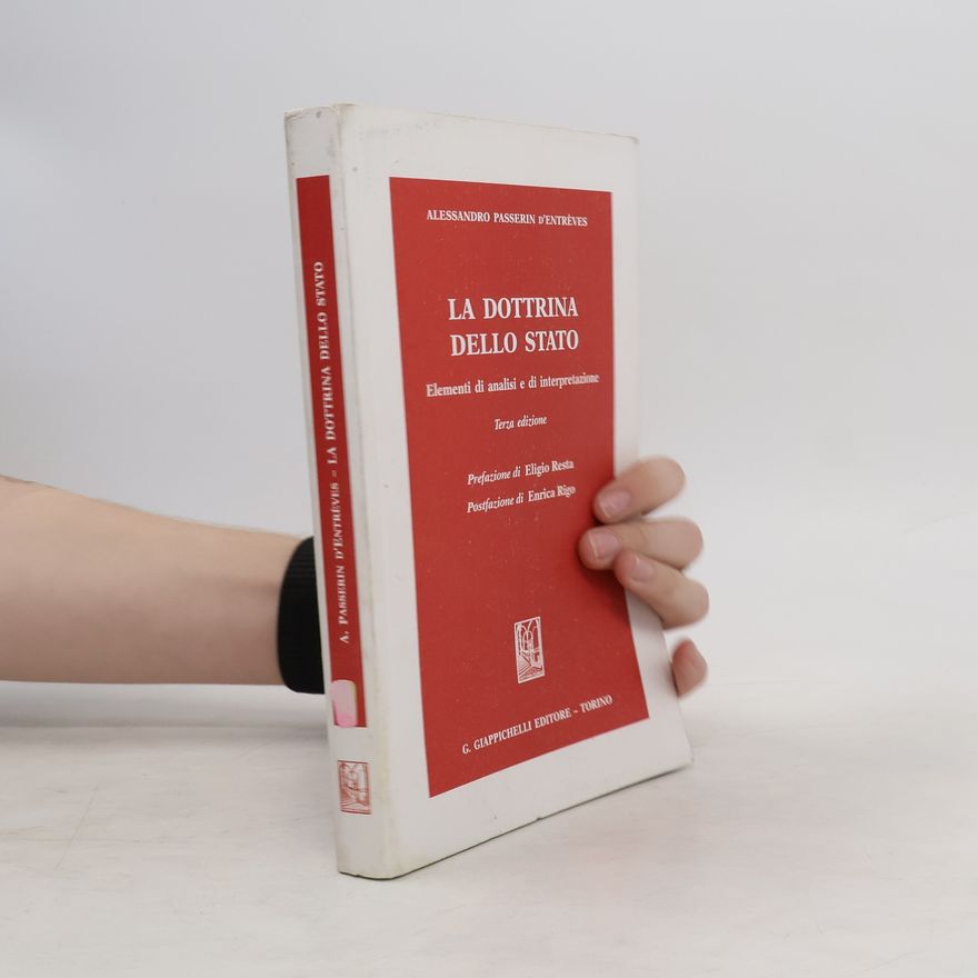 Eligio Resta La dottrina dello Stato