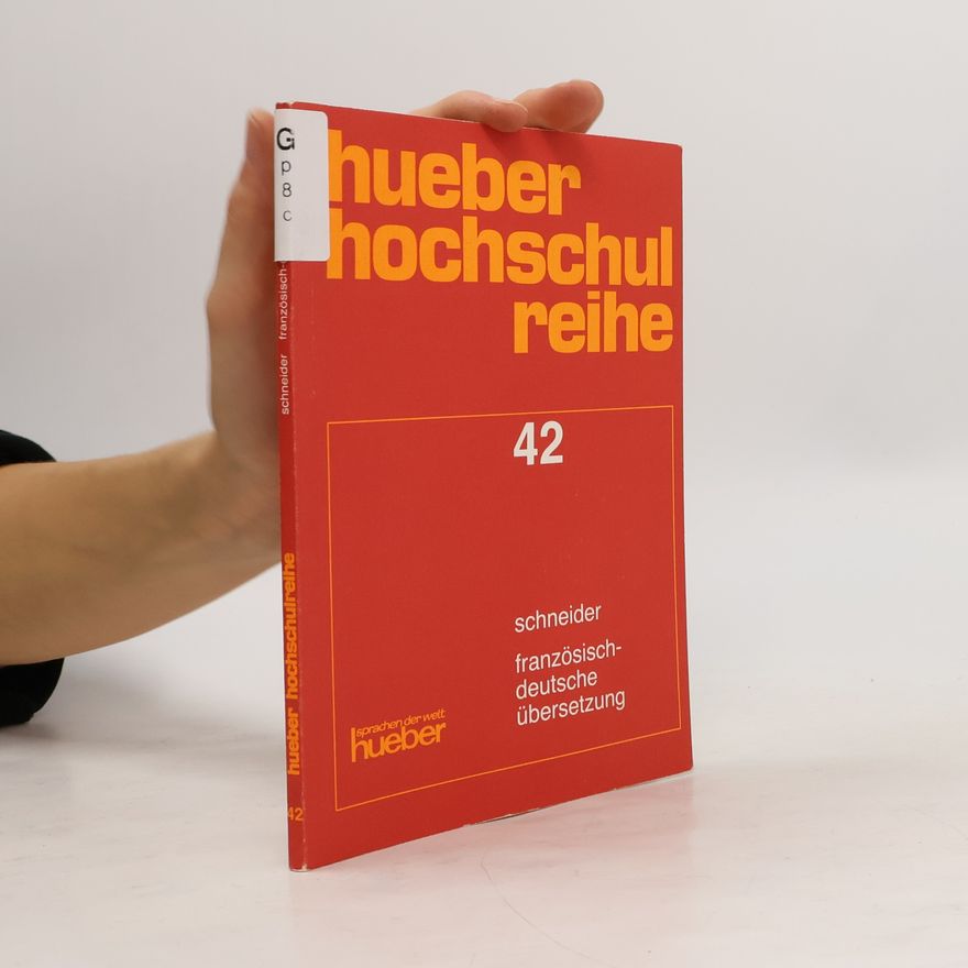 Gisela Schneider Französisch-deutsche Übersetzung