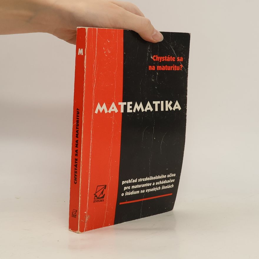 Marta Rácová Chystáte sa na maturitu? - Matematika