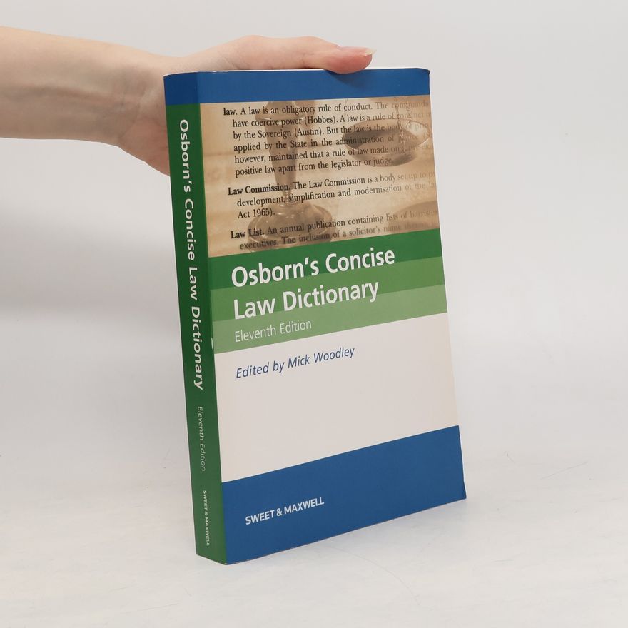 Mick Woodley Osborn's Concise Law Dictionary