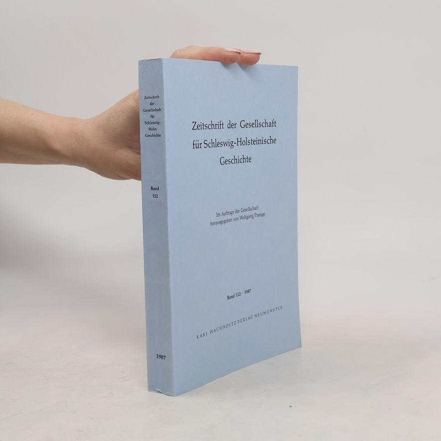 Autorenkollektiv Zeitschrift der Gesellschaft für Schleswig-Holsteinische Geschichte