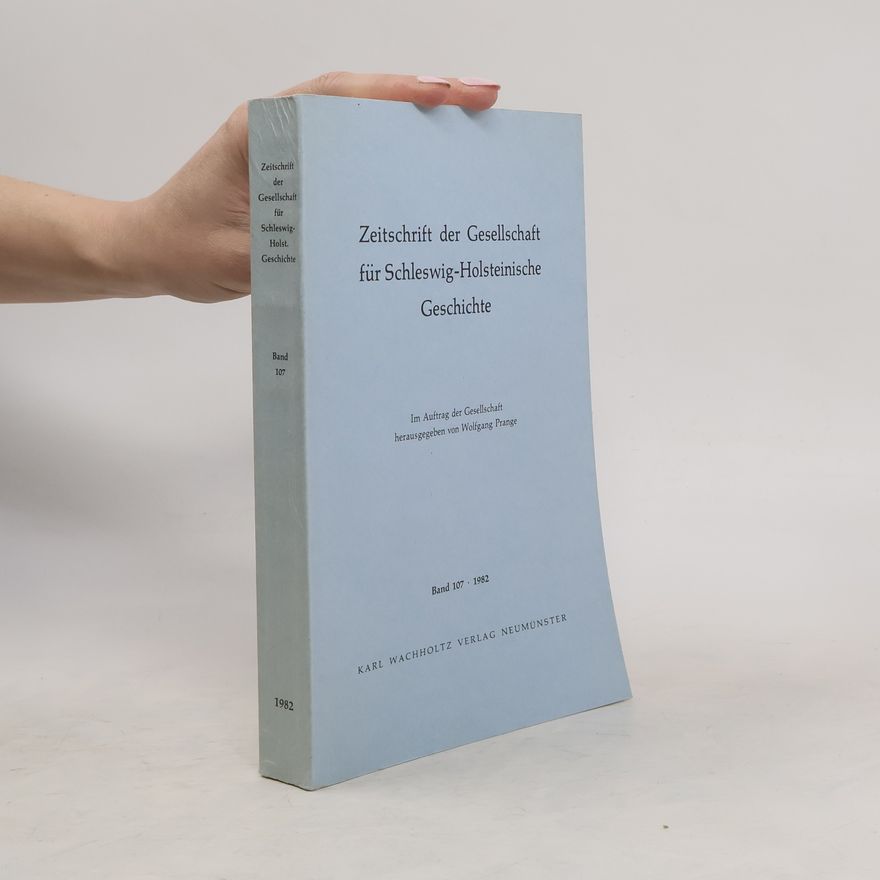 Various authors Zeitschrift der Gesellschaft für Schleswig-Holsteinische Geschichte