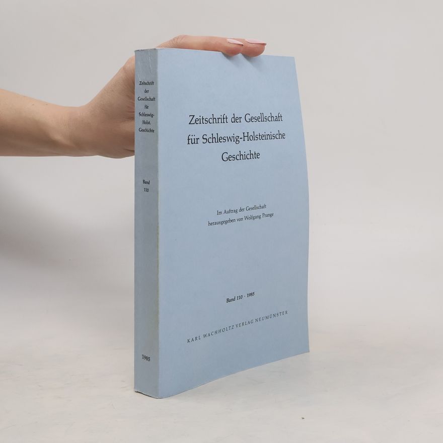 Autorenkollektiv Zeitschrift der Gesellschaft für Schleswig-Holsteinische Geschichte
