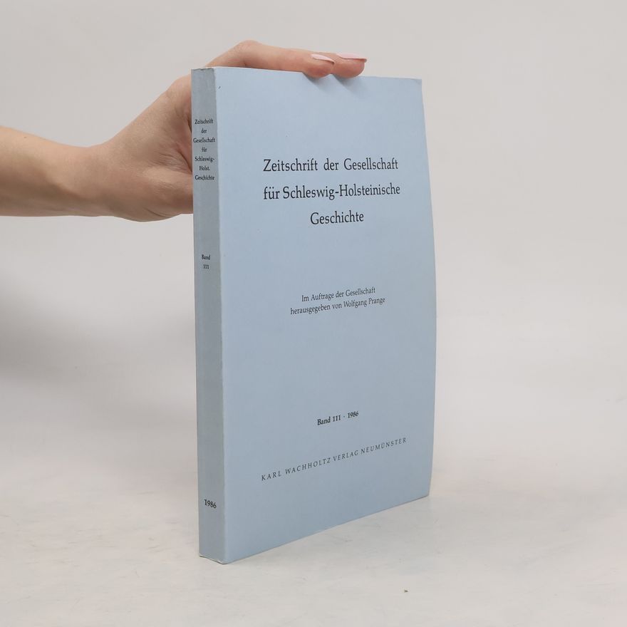 Autorenkollektiv Zeitschrift der Gesellschaft für Schleswig-Holsteinische Geschichte