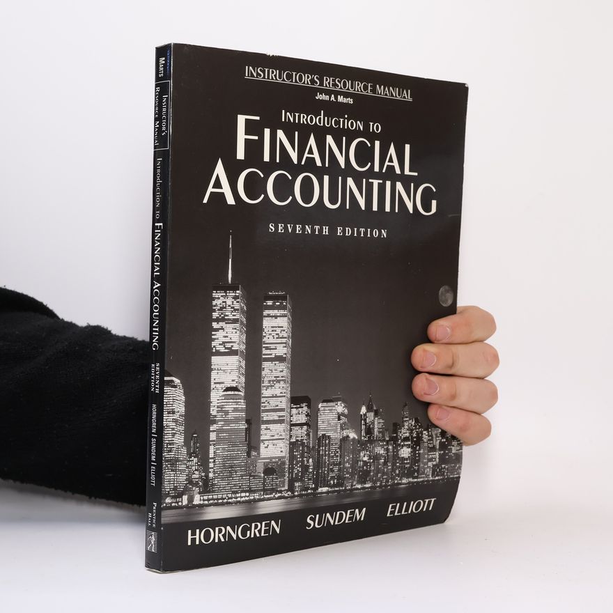 John A. Marts Introduction to Financial Accounting