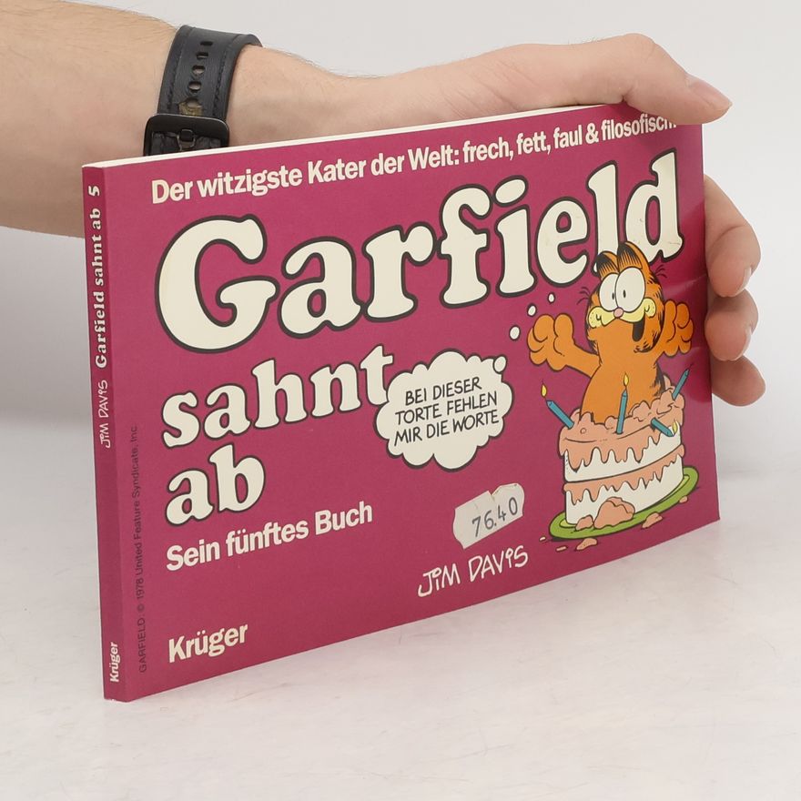 Jim Davis Garfield sahnt ab