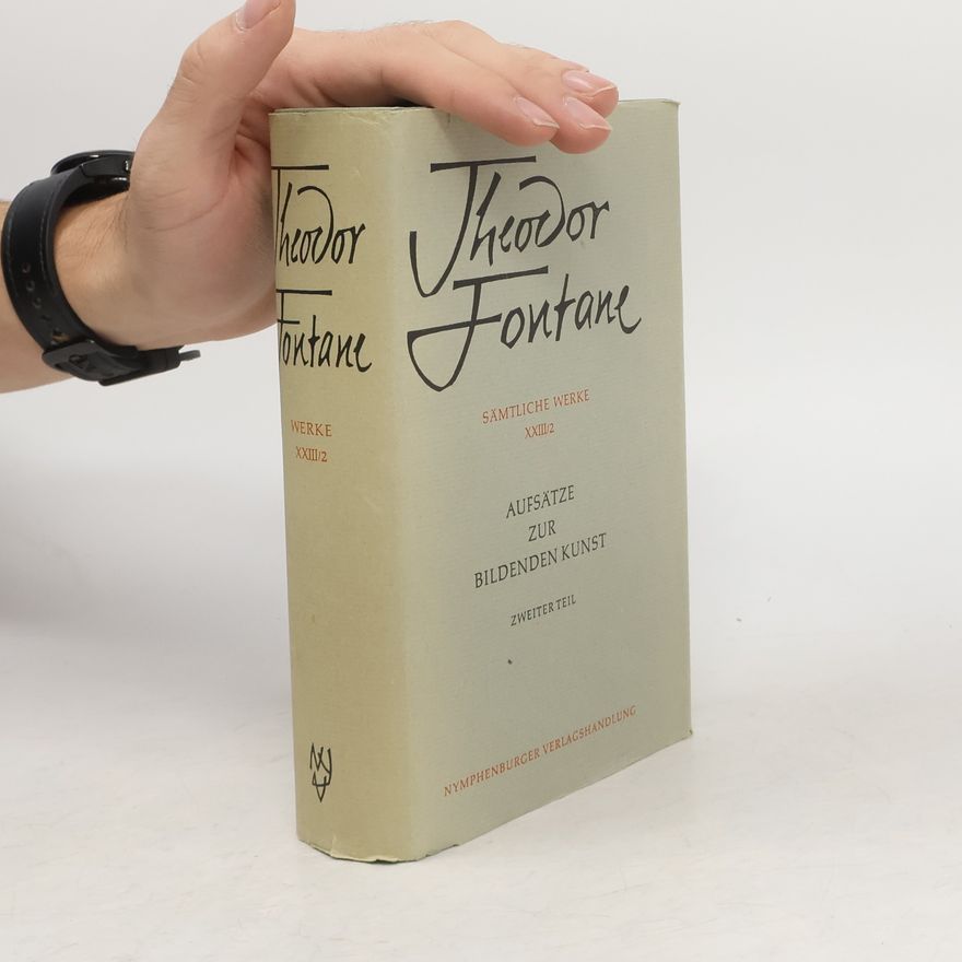 Theodor Fontane Sämtliche Werke