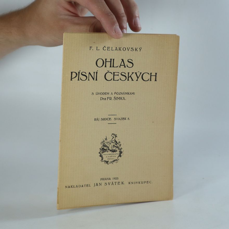 František Ladislav Čelakovský Ohlas písní českých
