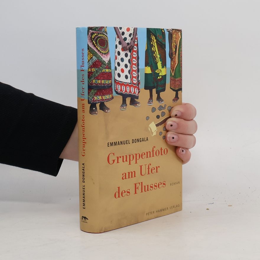 Emmanuel Dongala Gruppenfoto am Ufer des Flusses