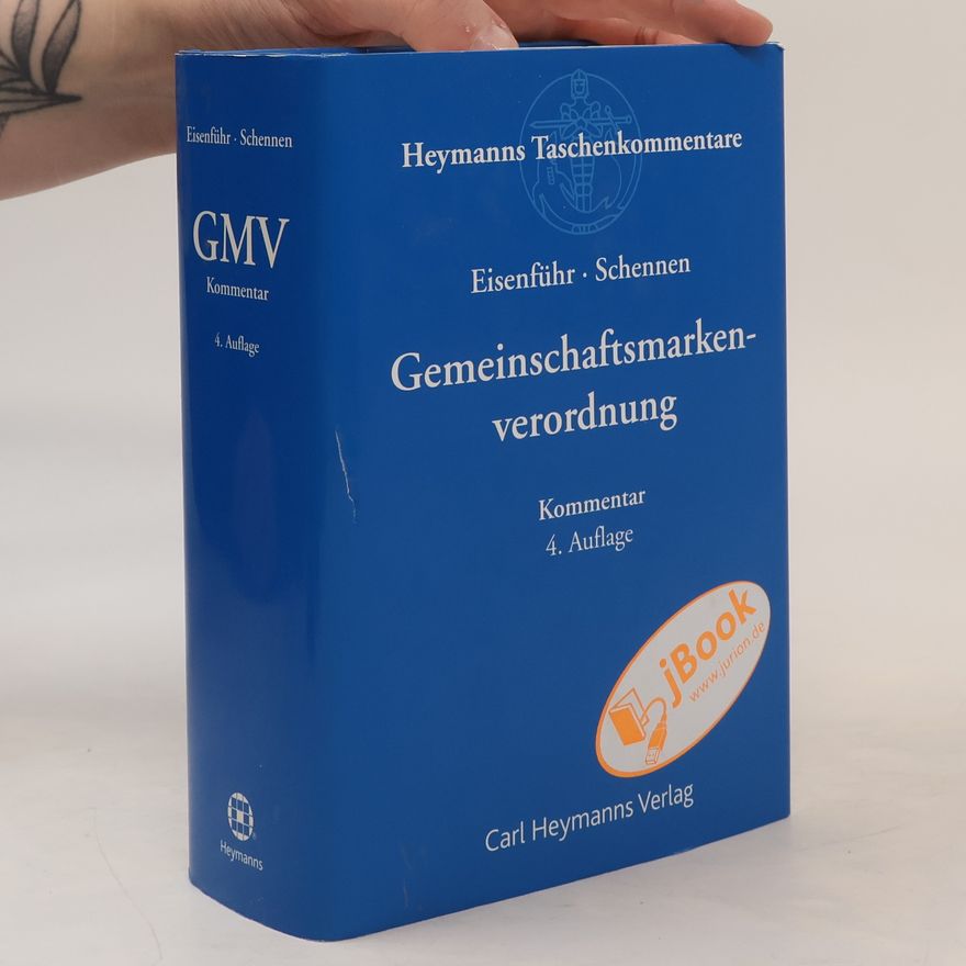 Günther Eisenführ Gemeinschaftsmarkenverordnung