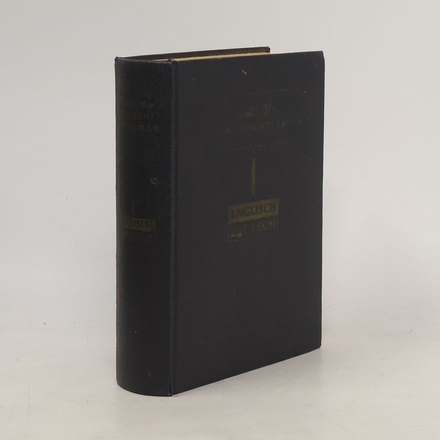 Autorenkollektiv Schöffler-Weis Taschenwörterbuch der Englischen und Deutschen Sprache 1