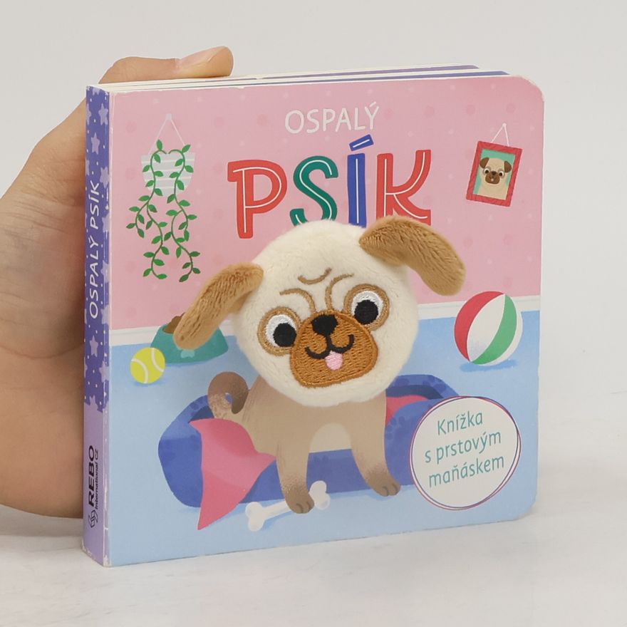 Rebo Ospalý psík - Knížka s prstovým maňá