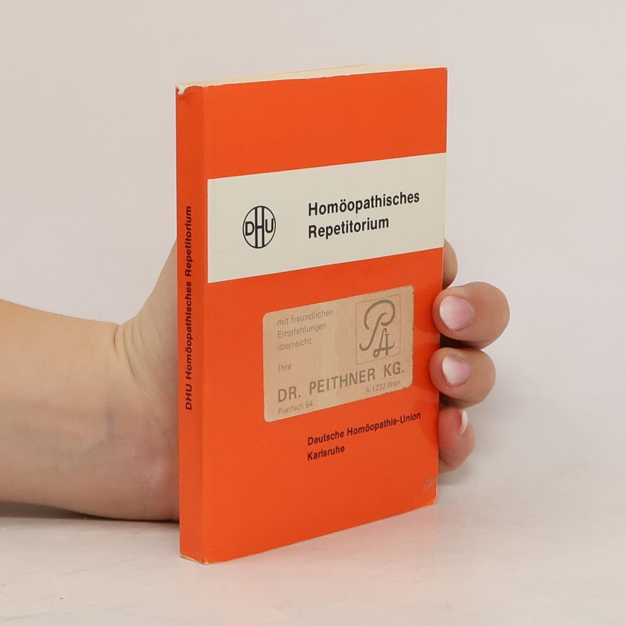 AA.VV. Homöopathisches Repetitorium