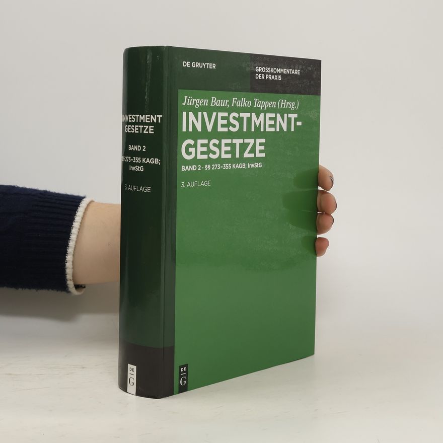 Jürgen Baur Investmentgesetze