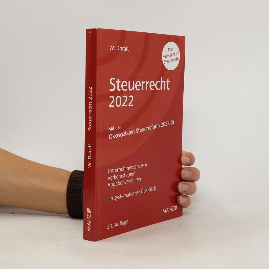 Werner Doralt Steuerrecht 2022