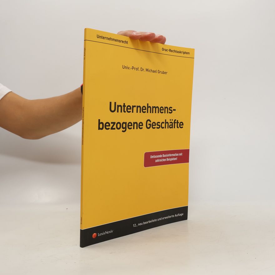 Michael Gruber Unternehmensbezogene Geschäfte