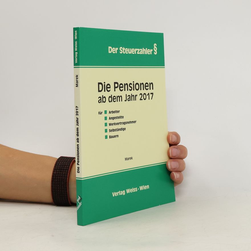 Erika Marek Die Pensionen ab dem Jahr 2017