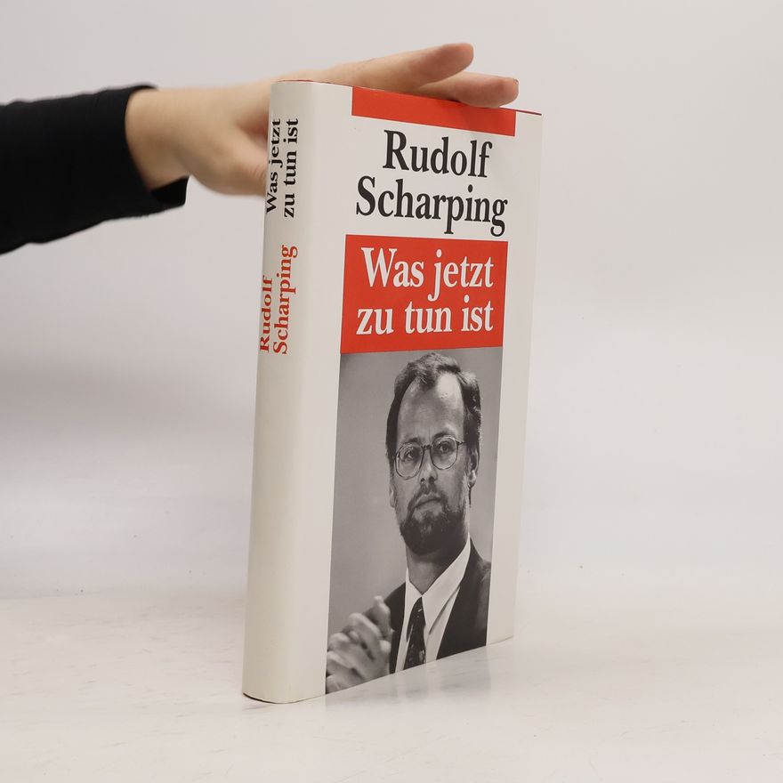 Rudolf Scharping Was jetzt zu tun ist