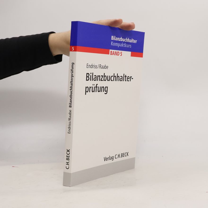 Horst Walter Endriss Bilanzbuchhalterprüfung