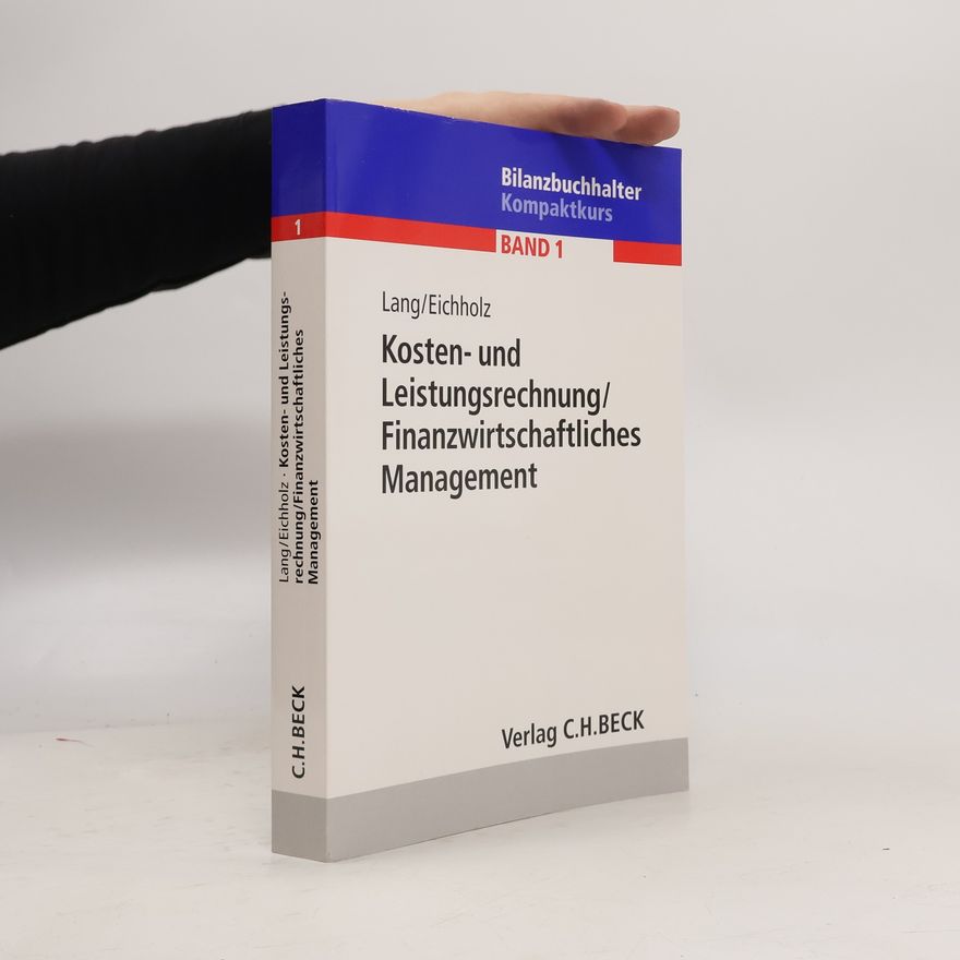 Helmut Lang Kosten- und Leistungsrechnung,finanzwirtschaftliches Management