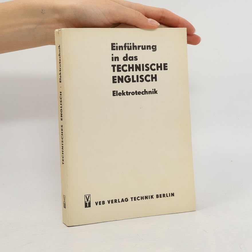 Hans G. Hoffman Einführung in das technische Englisch