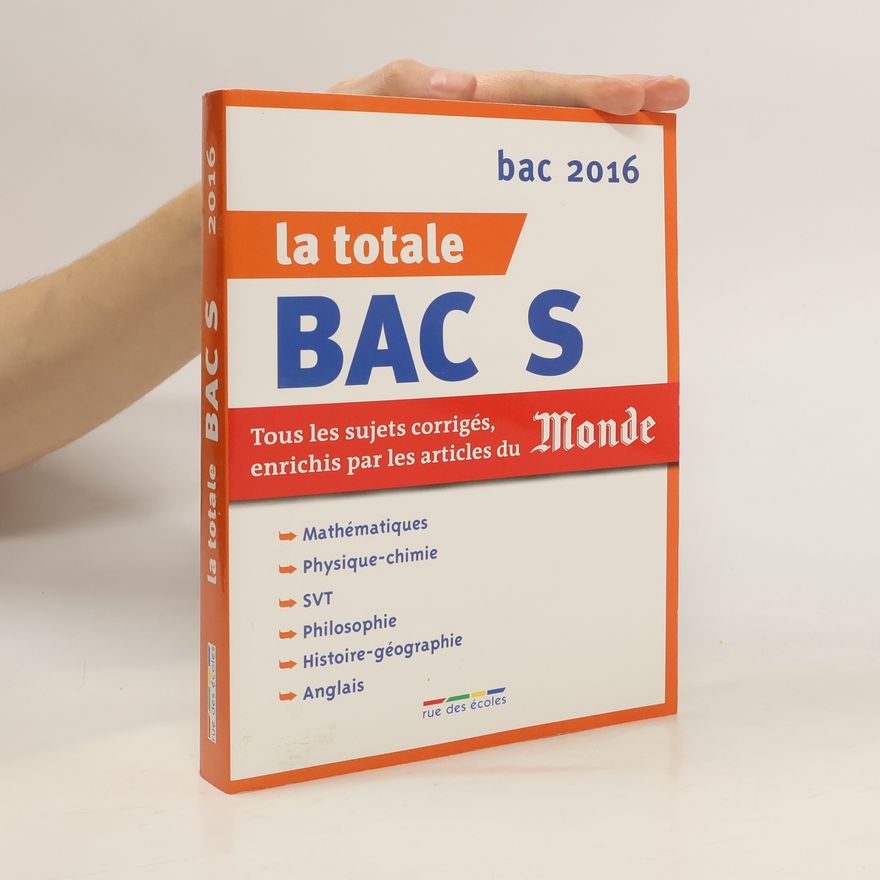 Eric Fourcassier La Totale Bac S 2016