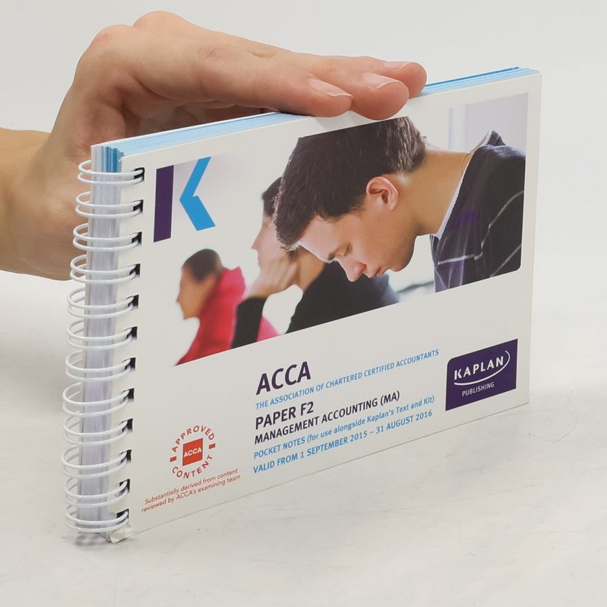 Autorenkollektiv ACCA Paper F2 Management Accounting (MA)