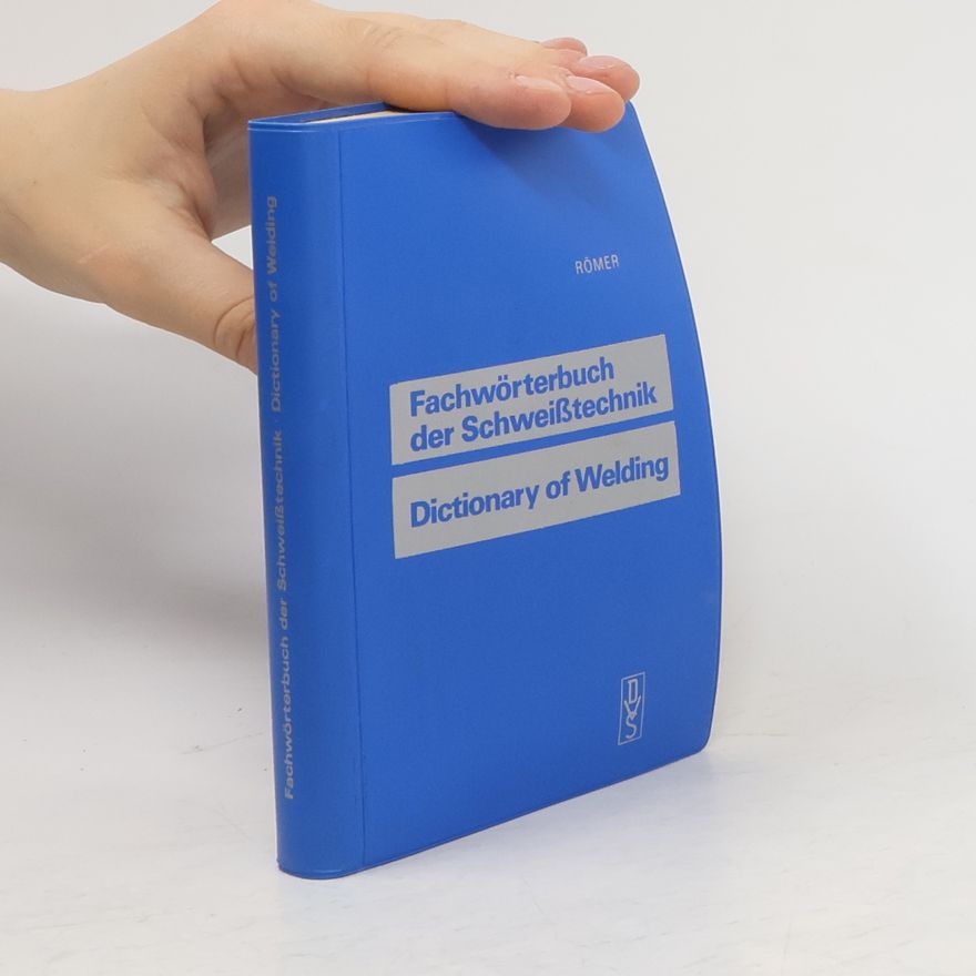 AA.VV. Fachwörterbuch der Schweißtechnik