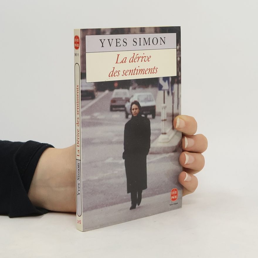 Yves Simon La dérive des sentiments