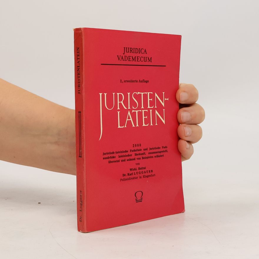 Karl Luggauer Juristenlatein