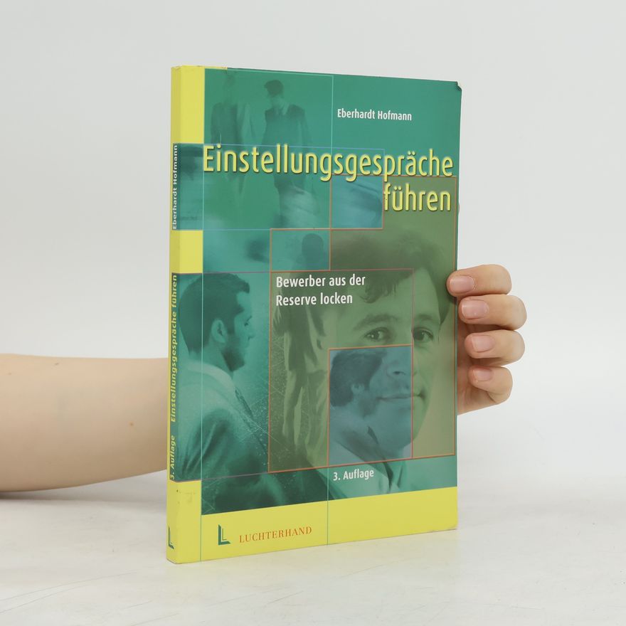 Eberhardt Hofmann Einstellungsgespräche führen