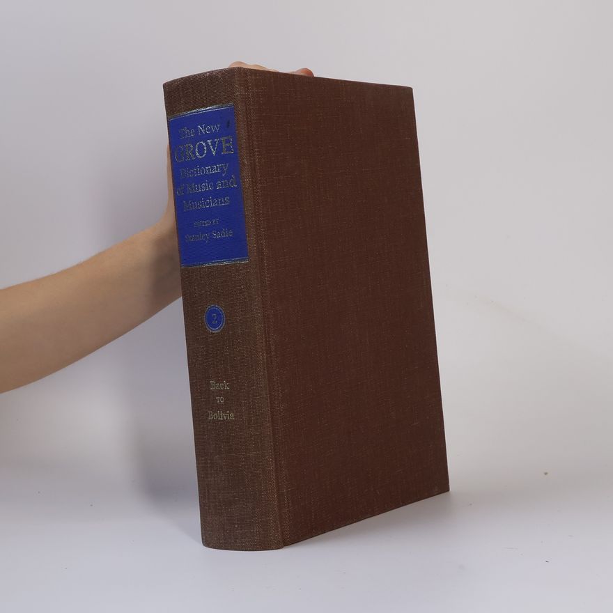 Stanley Sadie The New Grove Dictionary of Music and Musicians 2