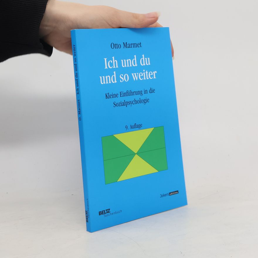 Otto Marmet Ich und du und so weiter