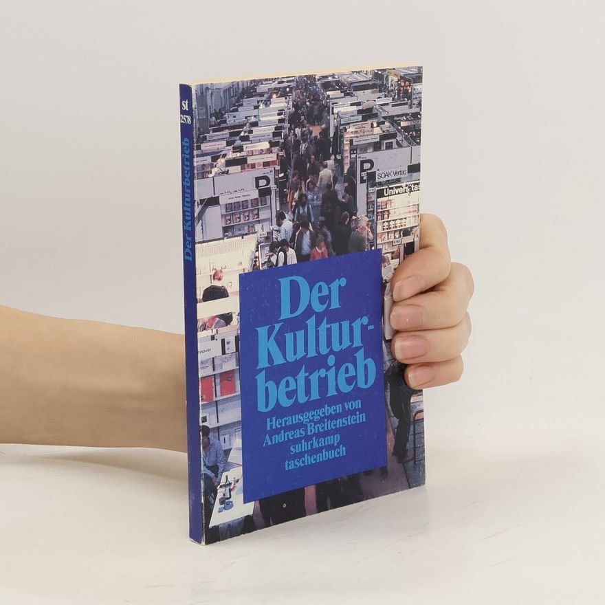 Andreas Breitenstein Der Kulturbetrieb