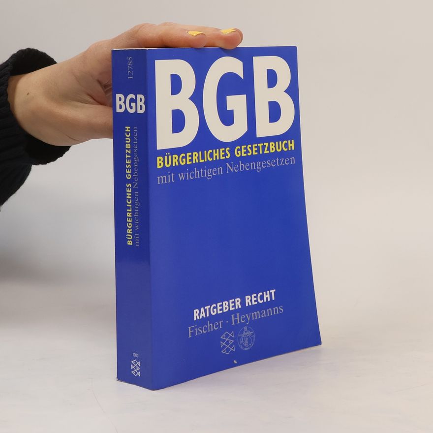 Klaus Müller Bürgerliches Gesetzbuch und Nebengesetze