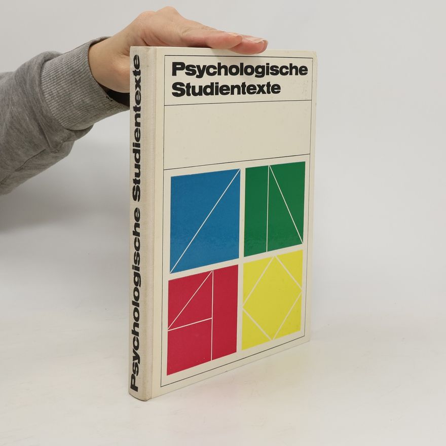 Various authors Psychologische Studientexte
