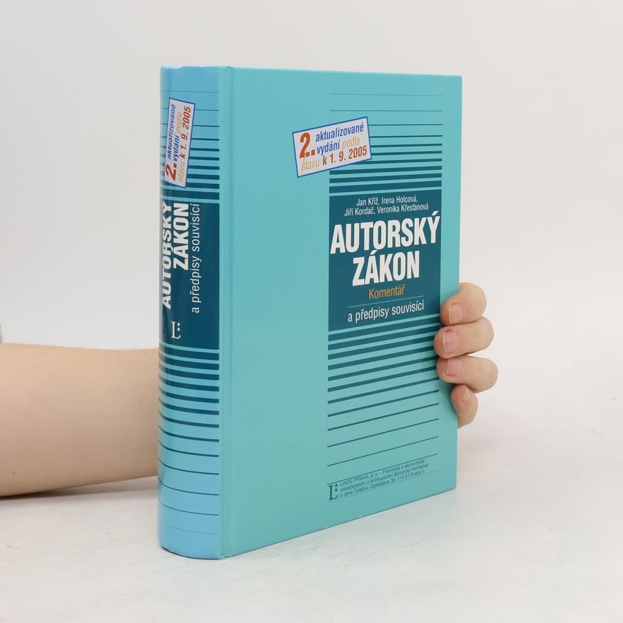 Jan Kříž Autorský zákon a předpisy související