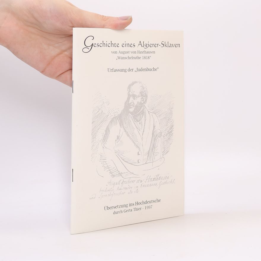 Ludwig Emil Grimm Geschichte eines Algierer-Sklaven