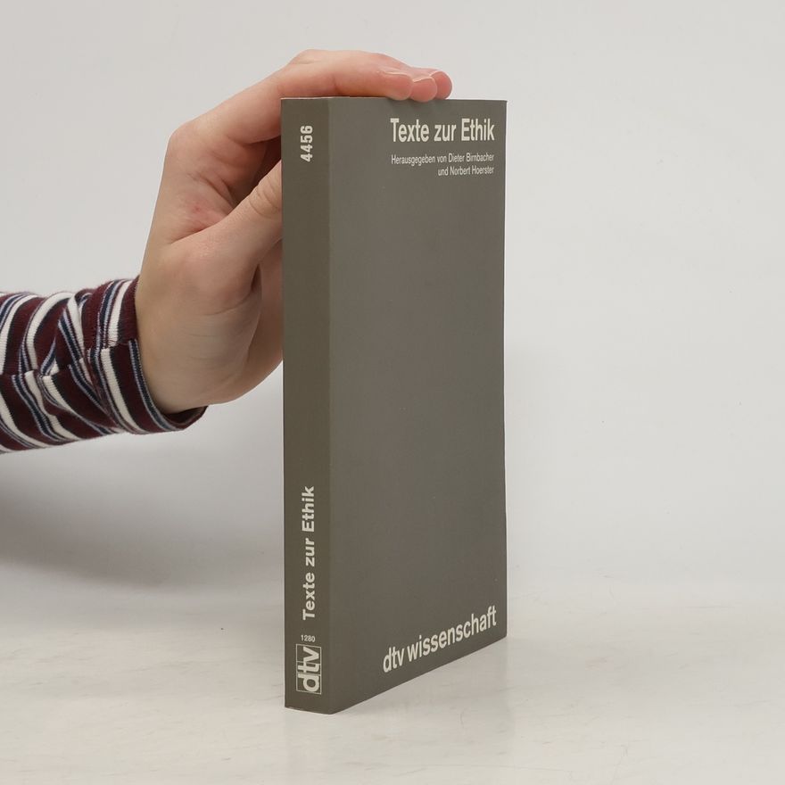 Dieter Birnbacher Texte zur Ethik