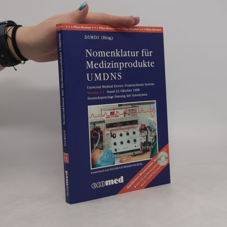 Various authors Nomenklatur für Medizinprodukte UMDNS