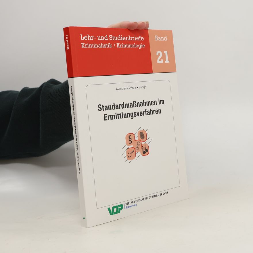Detlef Averdiek-Gröner Lehr- und Studienbriefe Kriminalistik, Kriminologie