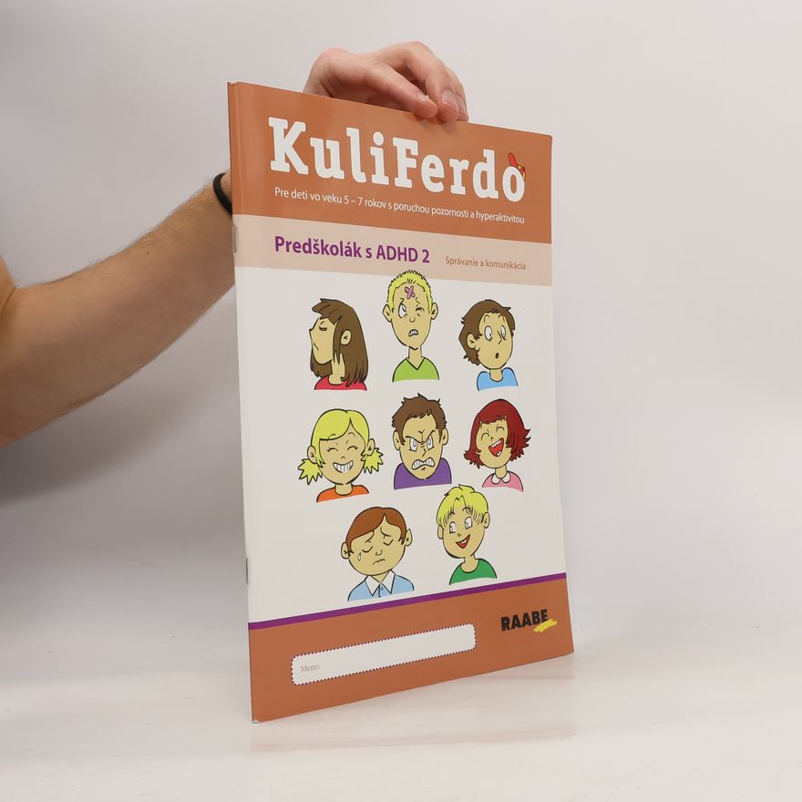 Jaroslava Budíková KuliFerdo Predškolák s ADHD 2