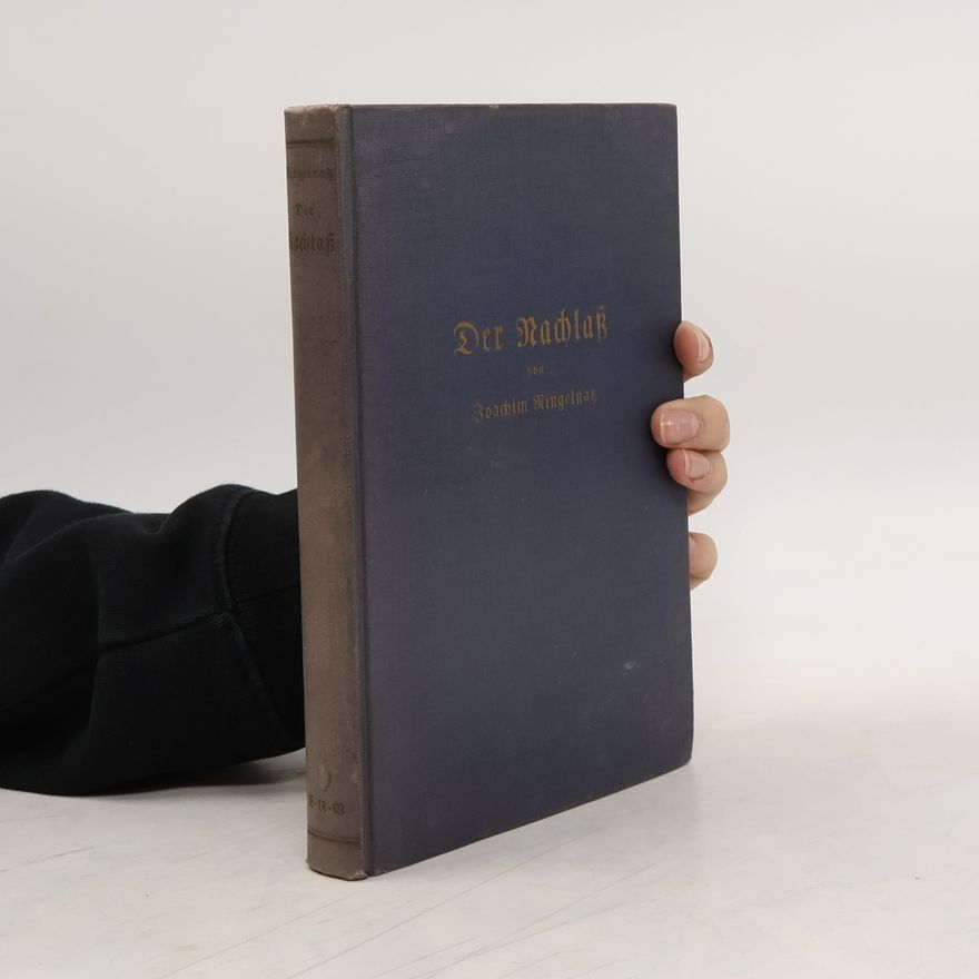 Joachim Ringelnatz Der Nachlaß