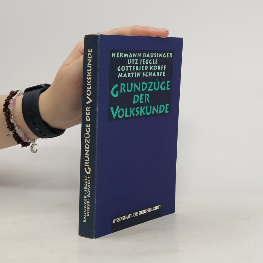 Hermann Bausinger Grundzüge der Volkskunde