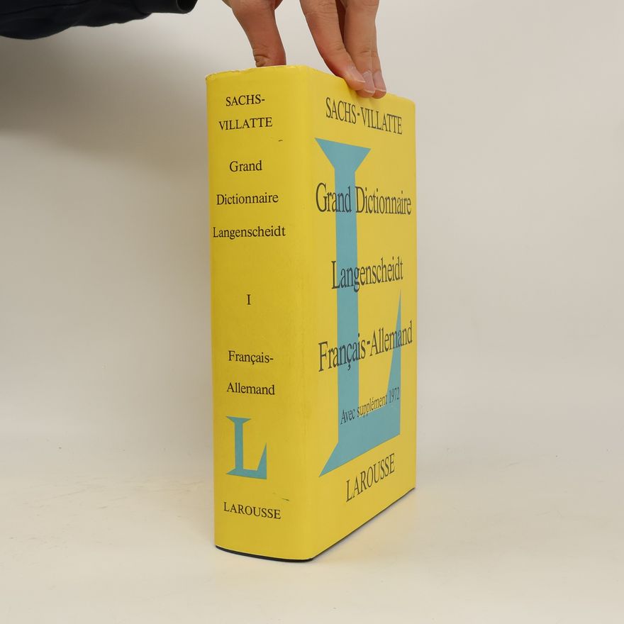 Autorenkollektiv Grand dictionnaire Langenscheidt français-allemand, allemand-français. Premiere partie. Français-allemand