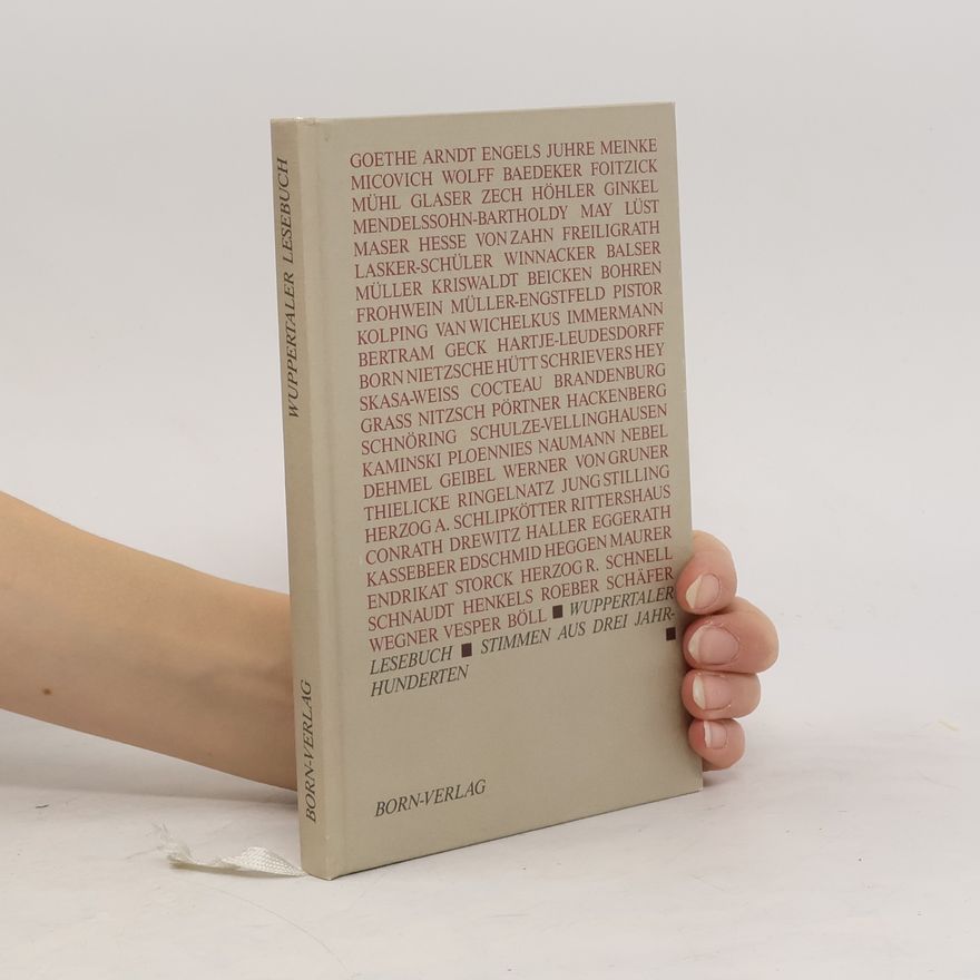 Kurt Schnöring Wuppertaler Lesebuch